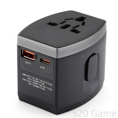 CANHE PD45W全球通用多國萬用旅行轉插頭充電器